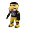 Bleacher Creatures Iowa Hawkeyes Herky the Hawk 10" Mascot Plush Figure